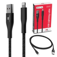 USB BLESKOVÝ KÁBEL PRE APPLE IPHONE IPAD MFI 1m USB BLESKOVÝ KÁBEL PRE APPLE IPHONE IPAD MFI 1m