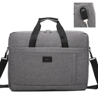 LUIGISANTO taška na notebook cez rameno 17" USB port LUIGISANTO taška na notebook cez rameno 17" USB port