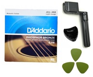 Struny na akustickú gitaru D'Addario EJ16 12-53 Struny na akustickú gitaru D'Addario EJ16 12-53