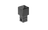 ROHOVÁ CUBLE PRE P PROFILY 10mm, LESK ČIERNA ROHOVÁ CUBLE PRE P PROFILY 10mm, LESK ČIERNA