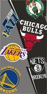 CELTICS JAZZ BULLS SIETE LAKERS WARRIORS bavlnený UTERÁK 70x140 cm NBA CELTICS JAZZ BULLS SIETE LAKERS WARRIORS bavlnený UTERÁK 70x140 cm NBA