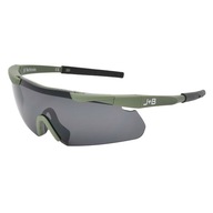 JB Tacticals Antifog UV taktické ochranné okuliare - zelené