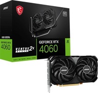 GeForce RTX 4060 Ventus 2X Black OC 8GB GDDR6