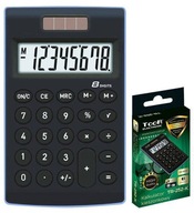 Vrecková kalkulačka 8-miestna Toor TR-252-K solar + batéria 101x62x11mm Vrecková kalkulačka 8-miestna Toor TR-252-K solar + batéria 101x62x11mm