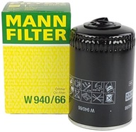 MANN-FILTER OLEJOVÝ FILTER W 940/66 MANN-FILTER OLEJOVÝ FILTER W 940/66