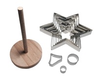 Sada foriem - 3D 3D VIANOČNÝ STROMČEK - 14 cm Sada foriem - 3D 3D VIANOČNÝ STROMČEK - 14 cm