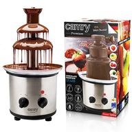 MLIEČNA ČOKOLÁDA ČOKOLÁDOVÁ FONTÁNA 3 ÚROVNE FONDUE TOWER 320W CAMRY MLIEČNA ČOKOLÁDA ČOKOLÁDOVÁ FONTÁNA 3 ÚROVNE FONDUE TOWER 320W CAMRY
