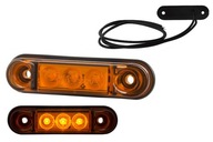 Žltá LED obrysová lampa na odťahové vozidlo HOR-95 LD2439