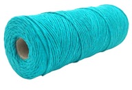 Bavlnená šnúrka na makramé, EMERALD, 200m, 3mm Bavlnená šnúrka na makramé, EMERALD, 200m, 3mm