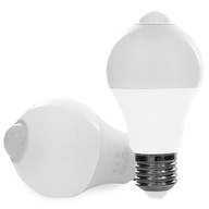 E27 LED žiarovka SO SNÍMAČOM POHYBU DUSK E27 LED žiarovka SO SNÍMAČOM POHYBU DUSK