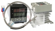TEMP PID CONTROLLER C100V SSR SENSOR 25A RADIÁTOR TEMP PID CONTROLLER C100V SSR SENSOR 25A RADIÁTOR