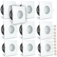 10X KOVOVÉ STROPNÉ SVIETIDLO PRE LED ŽIAROVKY 10X KOVOVÉ STROPNÉ SVIETIDLO PRE LED ŽIAROVKY