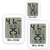 3X METEOROLOGICKÁ STANICA TEPLOMETER IZBOVÝ HYGROMETER MINI MAGNET SET