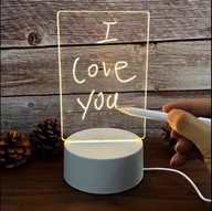 KREATÍVNA LED tabuľa LAMPA - USB NOČNÁ LAMPA - Darček KREATÍVNA LED tabuľa LAMPA - USB NOČNÁ LAMPA - Darček