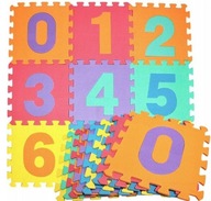 PENOVÁ PODLOŽKA VEĽKÁ PUZZLE 10 ks ČÍSLA 30x30 PENOVÁ PODLOŽKA VEĽKÁ PUZZLE 10 ks ČÍSLA 30x30