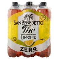 San Benedetto Limone Zero Ľadový čaj bez cukru 6x1,5l