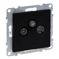 Čierna TV-R-SAT koncová zásuvka 1,5 dB IP20 Suno Legrand 721467 AKCIA! Čierna TV-R-SAT koncová zásuvka 1,5 dB IP20 Suno Legrand 721467 AKCIA!