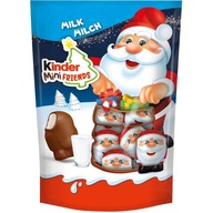 Kinder Mini Friends Mliečne čokolády s vianočným krémom Santa Claus 122g DE Kinder Mini Friends Mliečne čokolády s vianočným krémom Santa Claus 122g DE