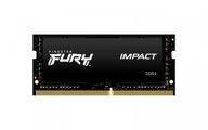 DDR4 FURY Impact SODIMM pamäť 16GB (1*16GB)/3200 CL20 Kingston