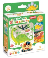 CZECZU PUZZLE I SET UP DINOSAURS 3+ 49116 CZECZU PUZZLE I SET UP DINOSAURS 3+ 49116