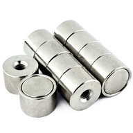 MAGNETICKÝ DRŽIAK GW 12x8 S VNÚTORNÝM ZÁVITOM M4 - SADA 10 ks MAGNETICKÝ DRŽIAK GW 12x8 S VNÚTORNÝM ZÁVITOM M4 - SADA 10 ks