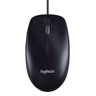 Káblová USB myš Logitech M100 šedá