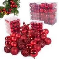 VIANOČNÉ GOLE NA STROMČEK 6/4/3 cm SET 100ks VIANOČNÉ GOLE NA STROMČEK 6/4/3 cm SET 100ks