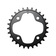 TRUVATIV Rozeta MTB 28T 2x10 80mm čierna TRUVATIV Rozeta MTB 28T 2x10 80mm čierna