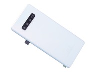 Originálna klapka krytu batérie pre Samsung Galaxy S10 Plus SM-G975 WHITE Originálna klapka krytu batérie pre Samsung Galaxy S10 Plus SM-G975 WHITE