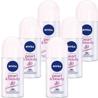 Nivea Pearl & Beauty deodorant roll on 6*50ml Nivea Pearl & Beauty deodorant roll on 6*50ml