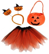 OUTFIT ŠATY TEKVICE TUTU SUKŇA ČELENKA KOŠÍK 92 98 104 OUTFIT ŠATY TEKVICE TUTU SUKŇA ČELENKA KOŠÍK 92 98 104