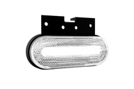 Biela LED obrysová lampa s objímkou 12V-36V 070BK Biela LED obrysová lampa s objímkou 12V-36V 070BK