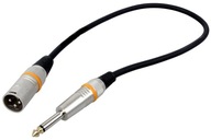 Značkový XLR kábel m - Jack 6,3 50cm Značkový XLR kábel m - Jack 6,3 50cm