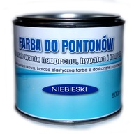 FARBA NA HYPALON NEOPRÉNOVÉ PONTÓNY MODRÁ 500ml