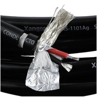 XANGSANE XS-1101AG KÁBEL 50x0,1MM PEVNÉ STRIEBRO 4N RCA PREPOJENIE 0,5M XANGSANE XS-1101AG KÁBEL 50x0,1MM PEVNÉ STRIEBRO 4N RCA PREPOJENIE 0,5M
