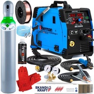 SHERMAN MIG 200HD MMA TIG ALU SYN IGBT INVERTOROVÝ ZVÁRACÍ STROJ 200A 230V 3V1