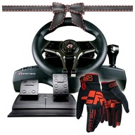 Volant HURRICANE, radenie, pedále, PC PS4, rukavice Volant HURRICANE, radenie, pedále, PC PS4, rukavice