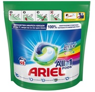 ARIEL ALLin1 KAPSULY FAREBNÝ DOTYK LENOR 45KS