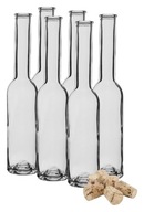 Fľaša na tinktúru s korkom 200 ml 6 kusov Biowin Fľaša na tinktúru s korkom 200 ml 6 kusov Biowin