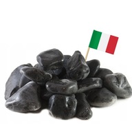 BLACK NERO EBANO ŠTRK 2-4 CM ŠTRK 25 KG záhradné dekoračné kamene Taliansko