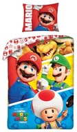 Detské obliečky 140x200 SUPER MARIO BROS Halantex Nitendo 100% bavlna Detské obliečky 140x200 SUPER MARIO BROS Halantex Nitendo 100% bavlna