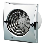 CHROME Ventilátory Tichý ventilátor Tichý 100mm TIMER