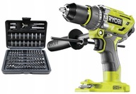 Nárazový menič Ryobi R18PD7. BUSHLESS + 100ks Nárazový menič Ryobi R18PD7. BUSHLESS + 100ks