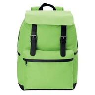 Módny 17-palcový batoh na notebook zelenej farby