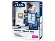 VOGEL ZPE01 SÚPRAVA VYSÁVAČA VRECKÁ S VLOŽKOU FILTRA VOGEL ZPE01 SÚPRAVA VYSÁVAČA VRECKÁ S VLOŽKOU FILTRA