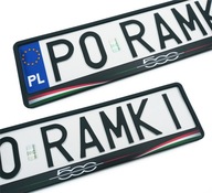 Rámy na ŠPZ FIAT 500 500L 500X Rámy na ŠPZ FIAT 500 500L 500X