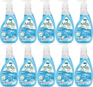 Kvapalné mydlo s antibakteriálnym poklesom 400 ml (c) x 10 s tekutým mydlom s Attis