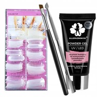 ACRYL GEL set 30ml PRÁŠKOVÝ GÉL + formy kefky ACRYL GEL set 30ml PRÁŠKOVÝ GÉL + formy kefky