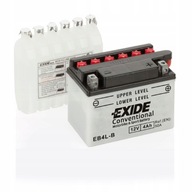 Batéria Exide EB4L-B YB4L-B 4Ah 12V P+ Batéria Exide EB4L-B YB4L-B 4Ah 12V P+