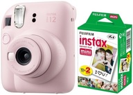Fotoaparát Fujifilm Instax Mini 12 ružový + 20 fotiek